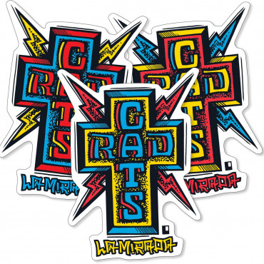 BLACK LABEL sticker Rad cats Hall of fame assorted