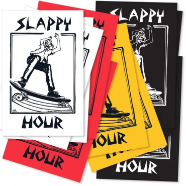 BLACK LABEL sticker Slappy hour assorted