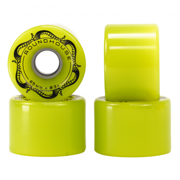 CARVER Slick Wheels 65mm 83a green glo 