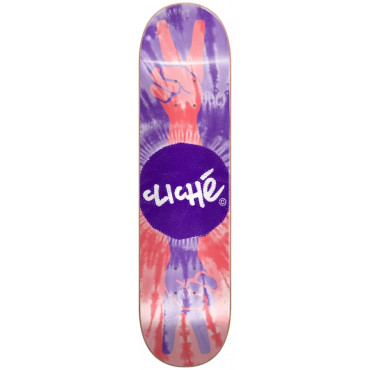 CLICHE Peace RHM 8,0" Deck purple red 