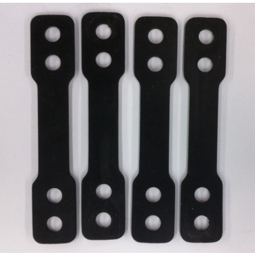 LOADED 1/16" Drop Through shock Riser pads