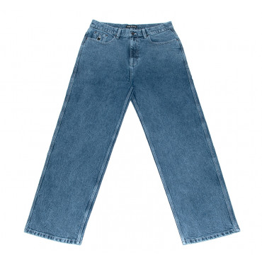 NNSNS Pant Biggerfoot superstretch denim stone blue