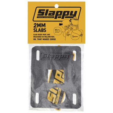 SLAPPY slabs Riser pads pair 2mm 