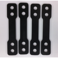 LOADED 1/16" Drop Through shock Riser pads