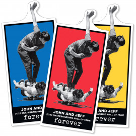 BLACK LABEL sticker John & Jeff Forever Hall of fame assorted