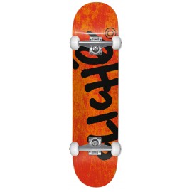 CLICHE Handwritten FP Complete Skateboard 7.5 orange