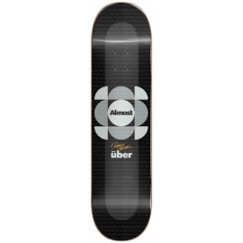 ALMOST Mullen über expanded 8,25" Skateboard Deck silver