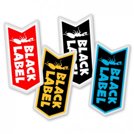 BLACK LABEL sticker Ant Logo assorted